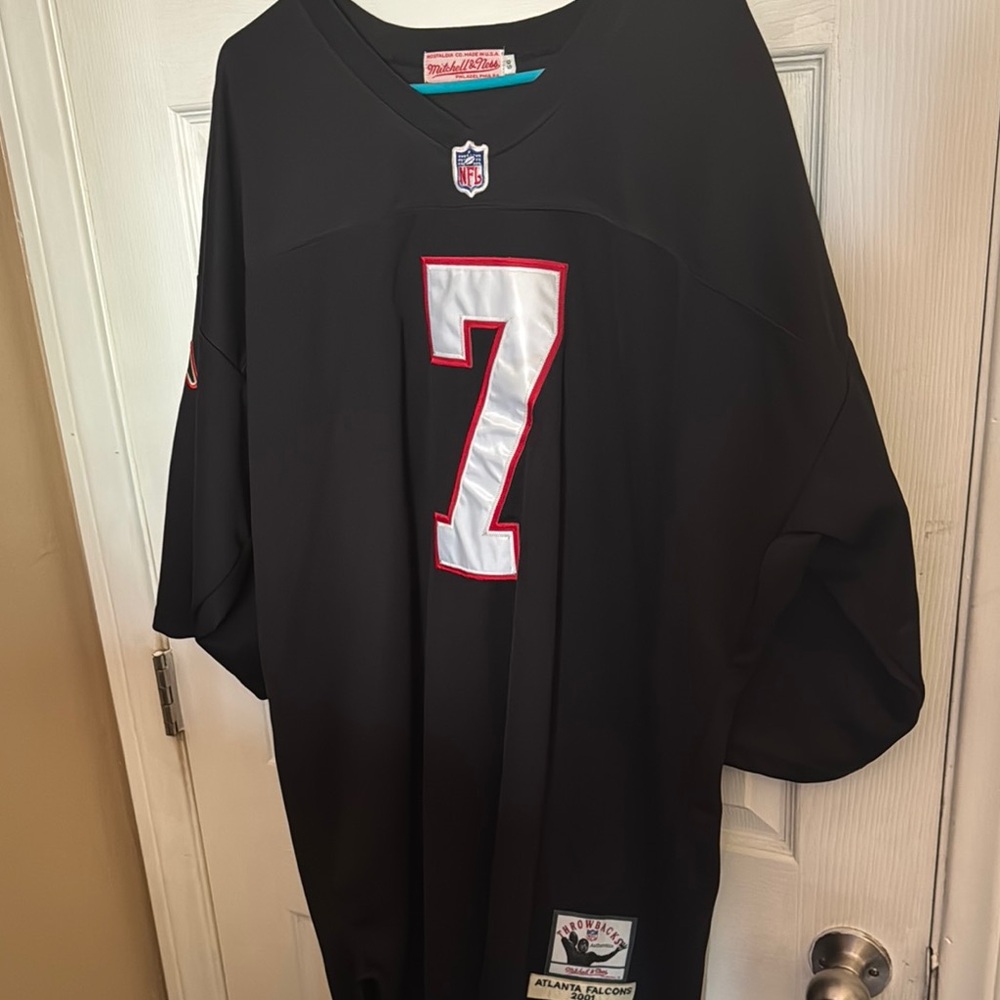Mitchell & Ness Black NFL Throwback Jersey